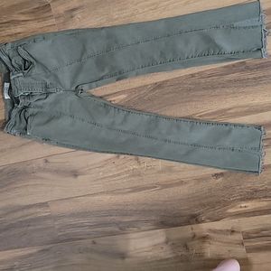 Free People cropped bootcut jeans size 28